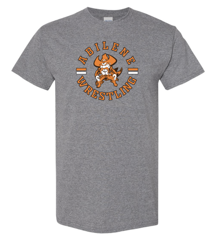 Circle Wrestling Logo Tshirt