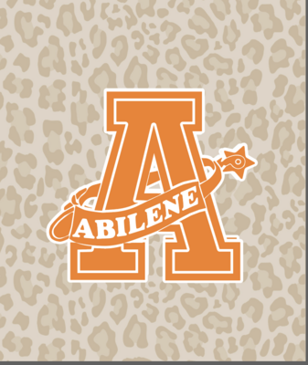 Abilene Pride Fleece Blankets -50" x 60"