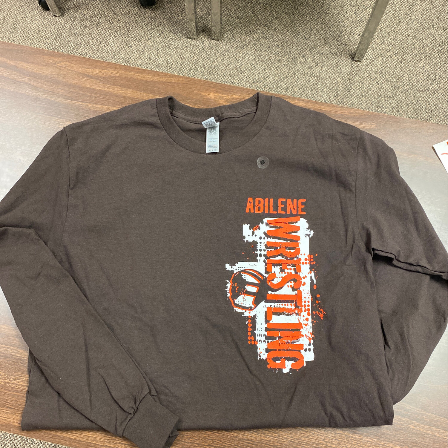 Abilene Wrestling Brown Long sleeve