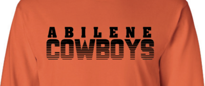 Abilene Cowboys Lines YOUTH T Shirt