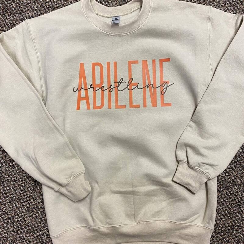 Abilene Wrestling Script - Sweatshirt