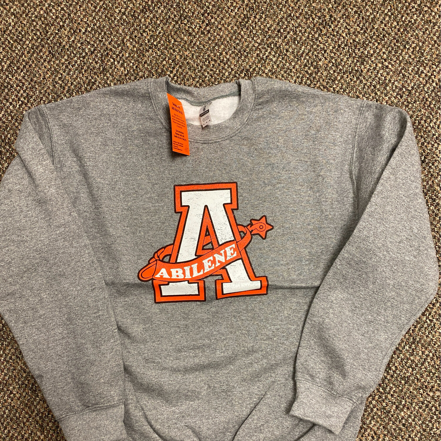 A Logo Distressed Sweatshirt adult