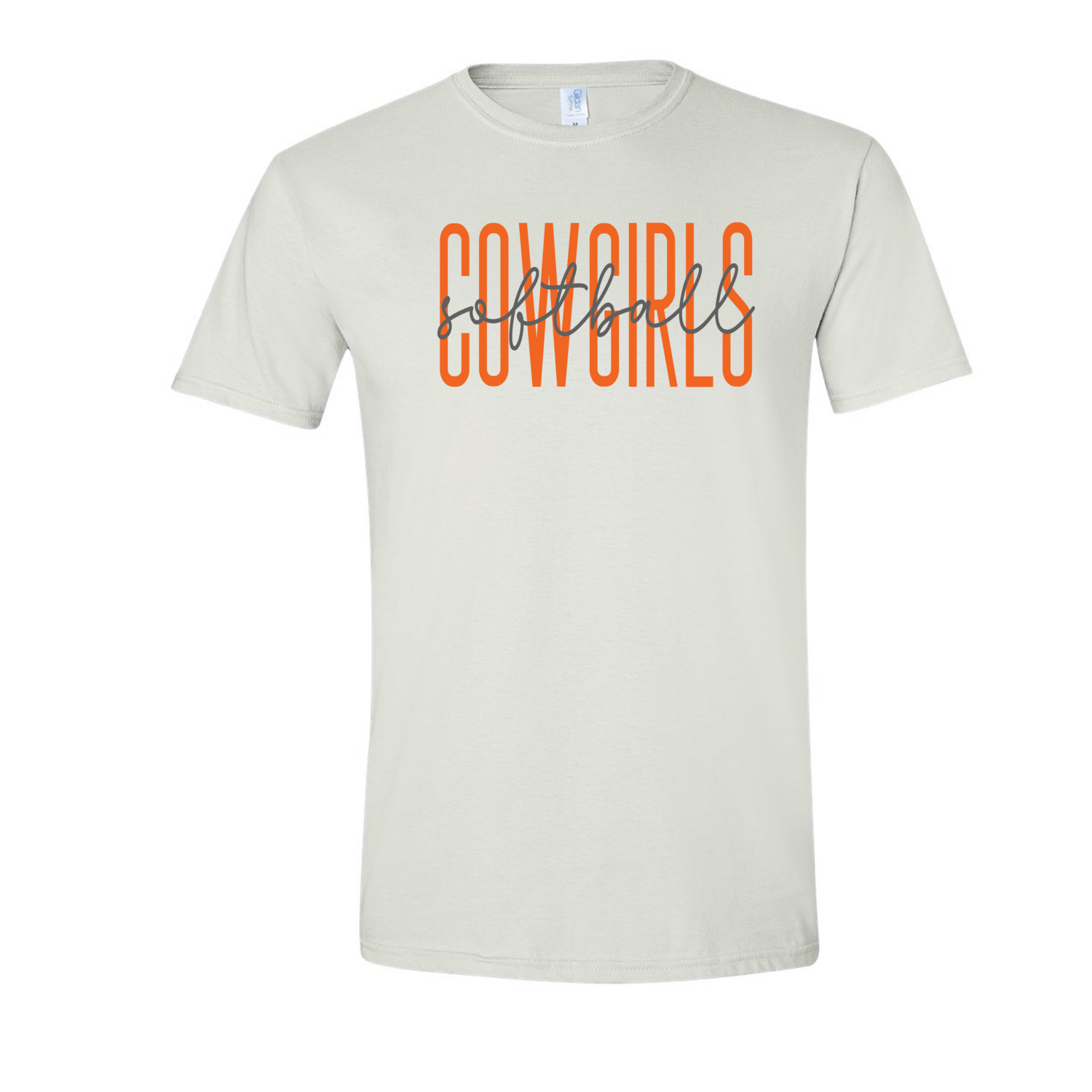 2024 Cowgirl Softball White T-Shirt