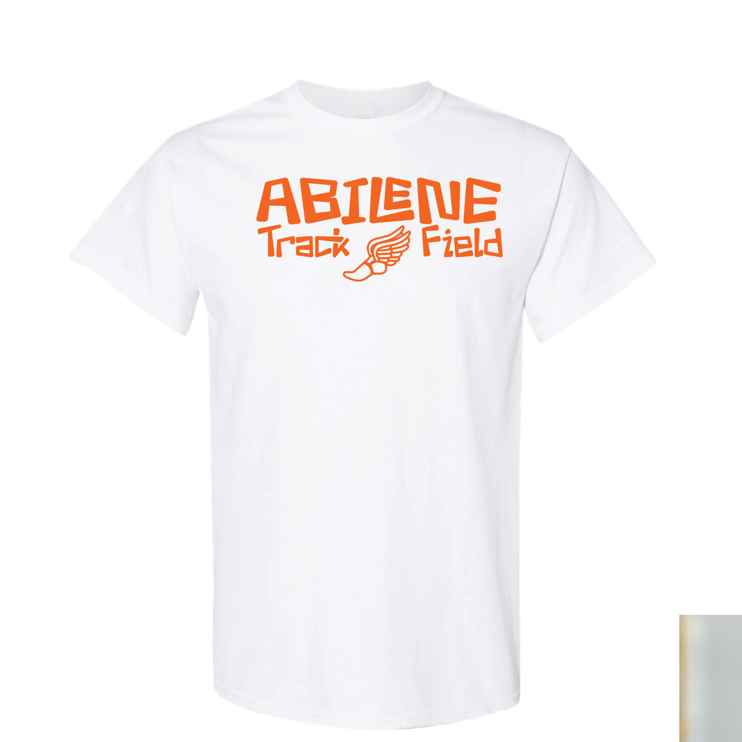 Abilene Track and Field WHITE TSHIRT
