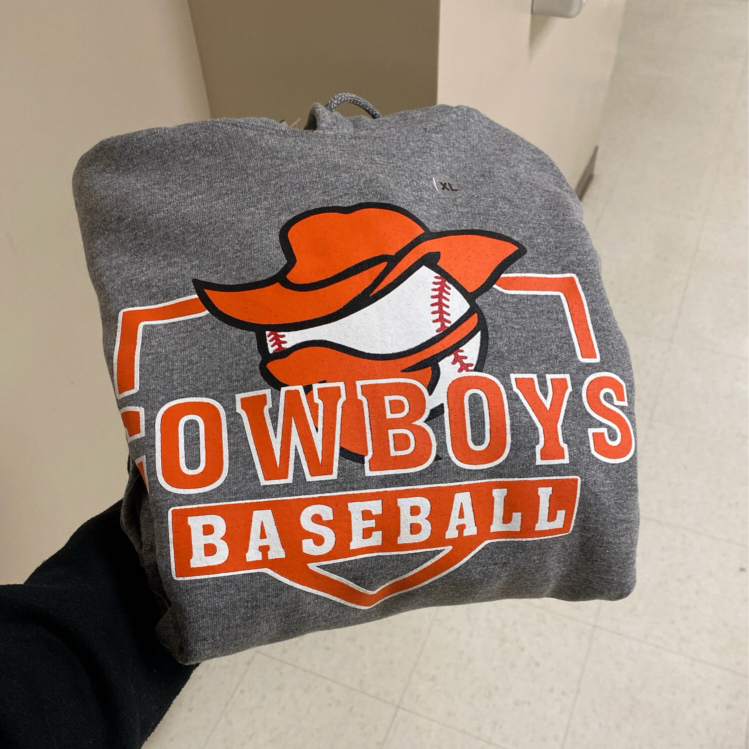 Baseball Hoodie- Homeplate