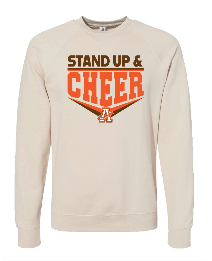 Stand up and Cheer A logo