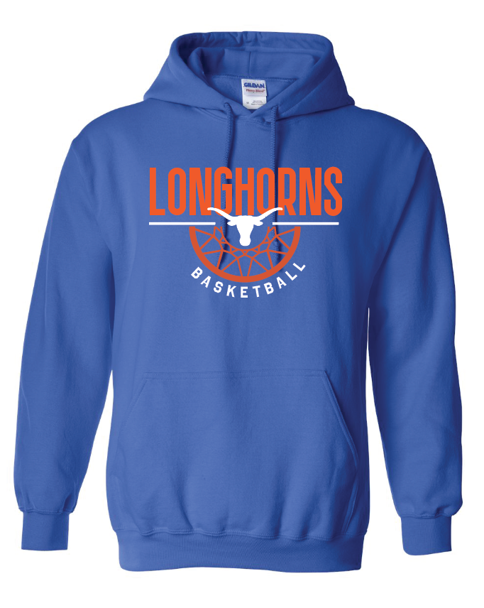 Longhorns Hoodie - Navy or Royal