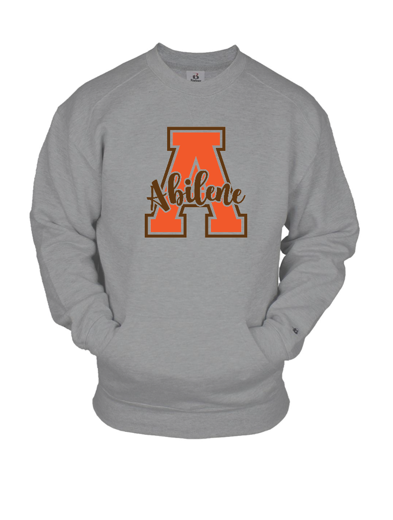 Pocket Sweatshirt Abilene Brown and Trim of A
