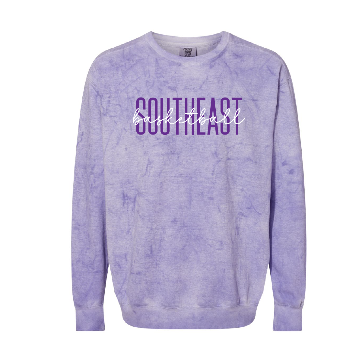 Southeast Basketball -Comfort Colors - Colorblast Crew Neck