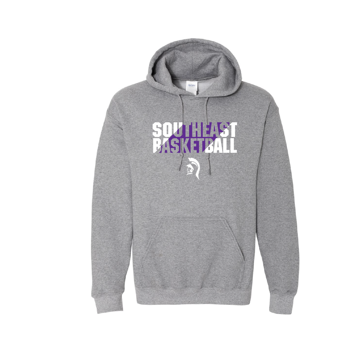 Southeast Basketball - Graphite Hoodie Adult