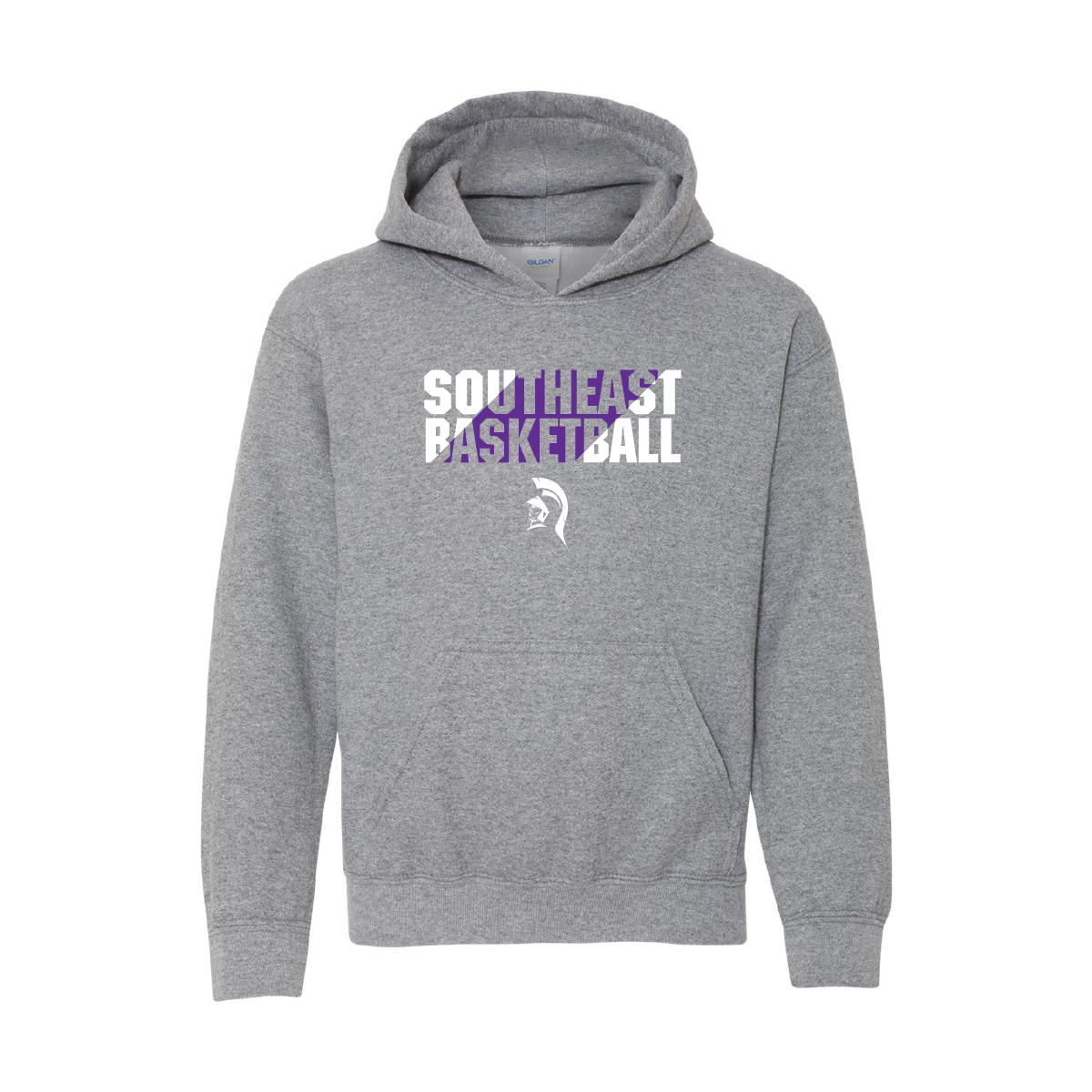 Southeast Basketball - Hoodie Youth GRAPHITE