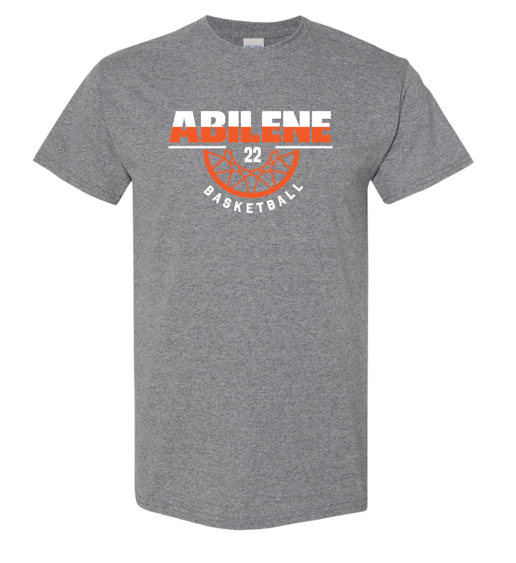 Abilene Basketball - Graphite or Navy Tshirt