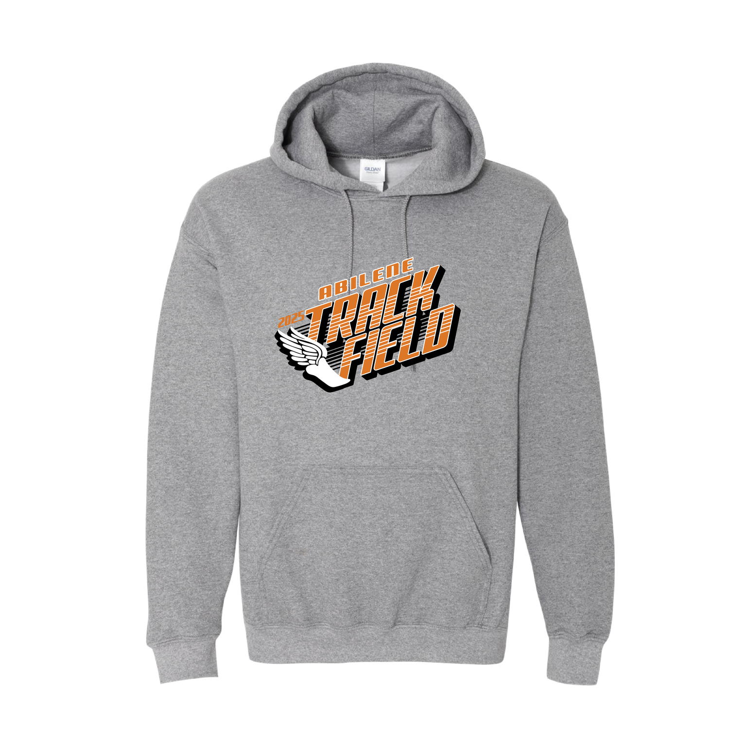 AHS Track Hoodie - Graphite Gildan