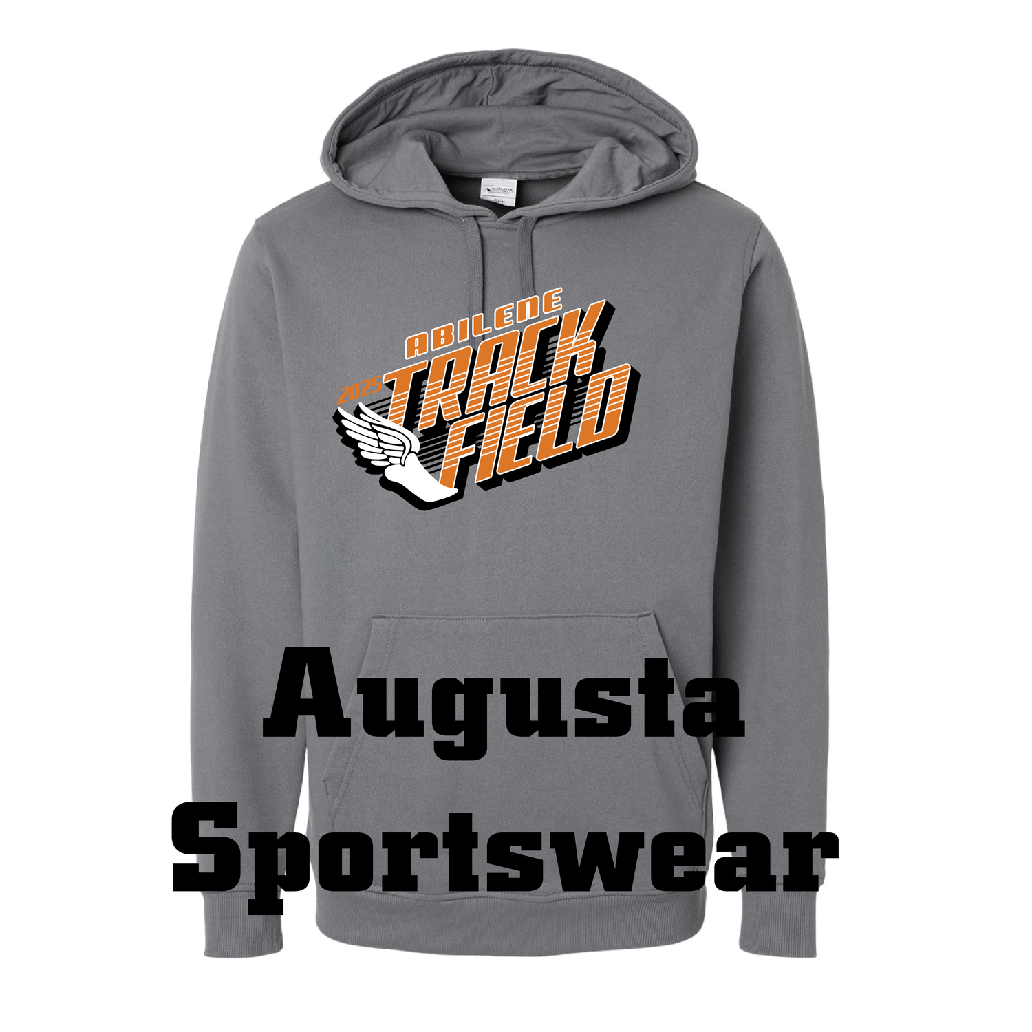 AHS Track Hoodie - AUGUSTA - GRAPHITE - 100% Polyester