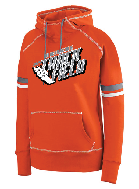 AHS TRACK - Augusta LADIES - Hooded Sweatshirt- Orange