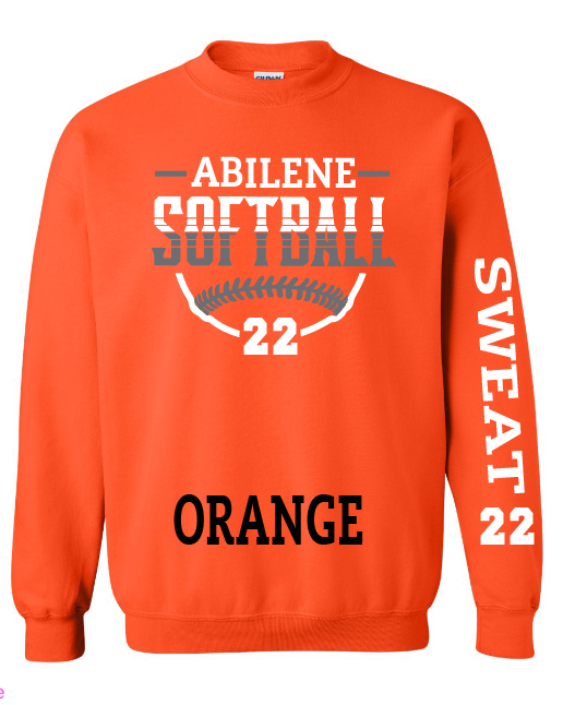 Orange Abilene Softball with #