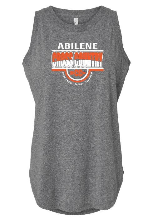 2025 CROSS COUNTRY Sleeveless - Ladies GRAPHITE TANK