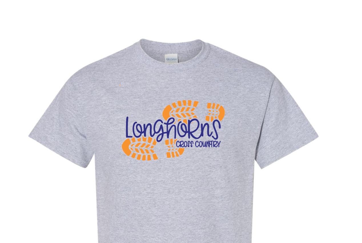 Longhorns Cross Country - SPORT GREY