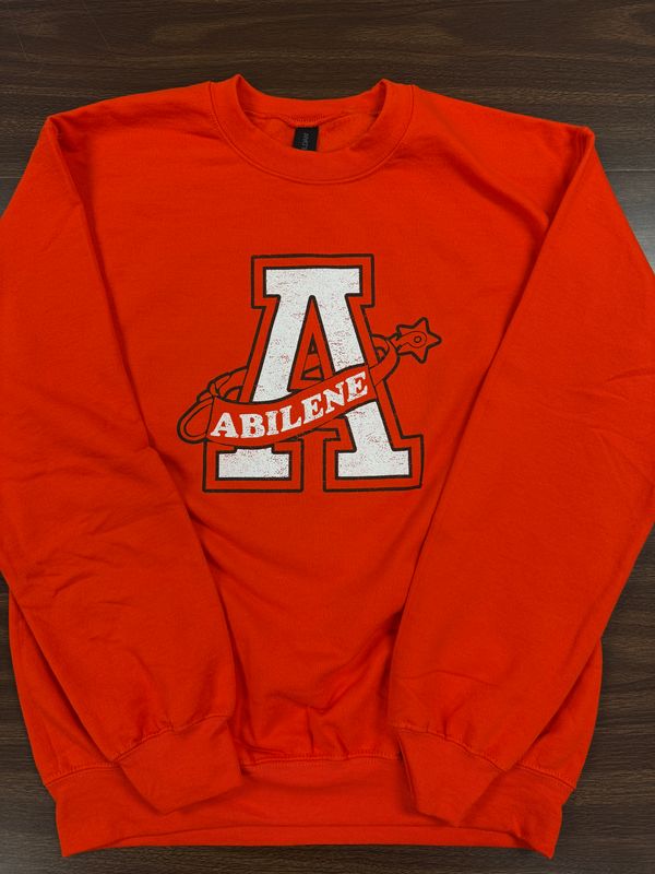 Abilene A Logo Crewneck