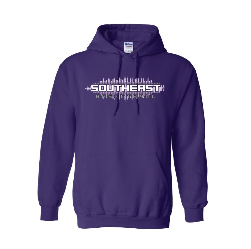 Southeast - Dots Purple Hoodie Gildan 50/50