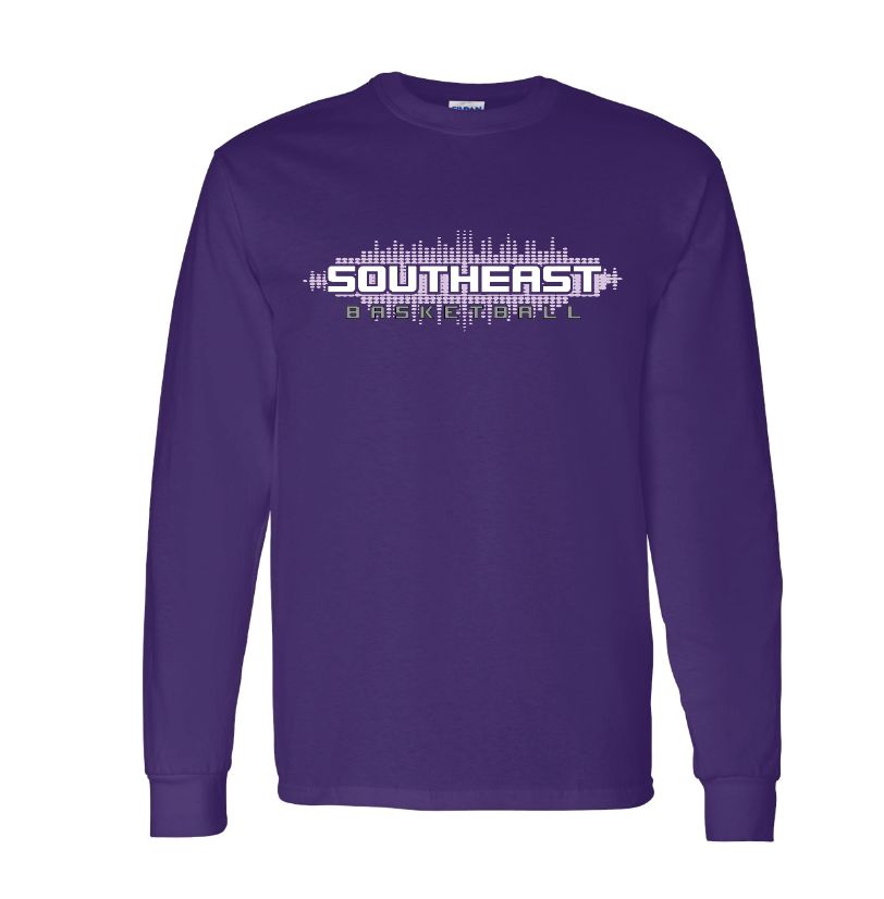 Southeast -Dots Purple Long Sleeve
