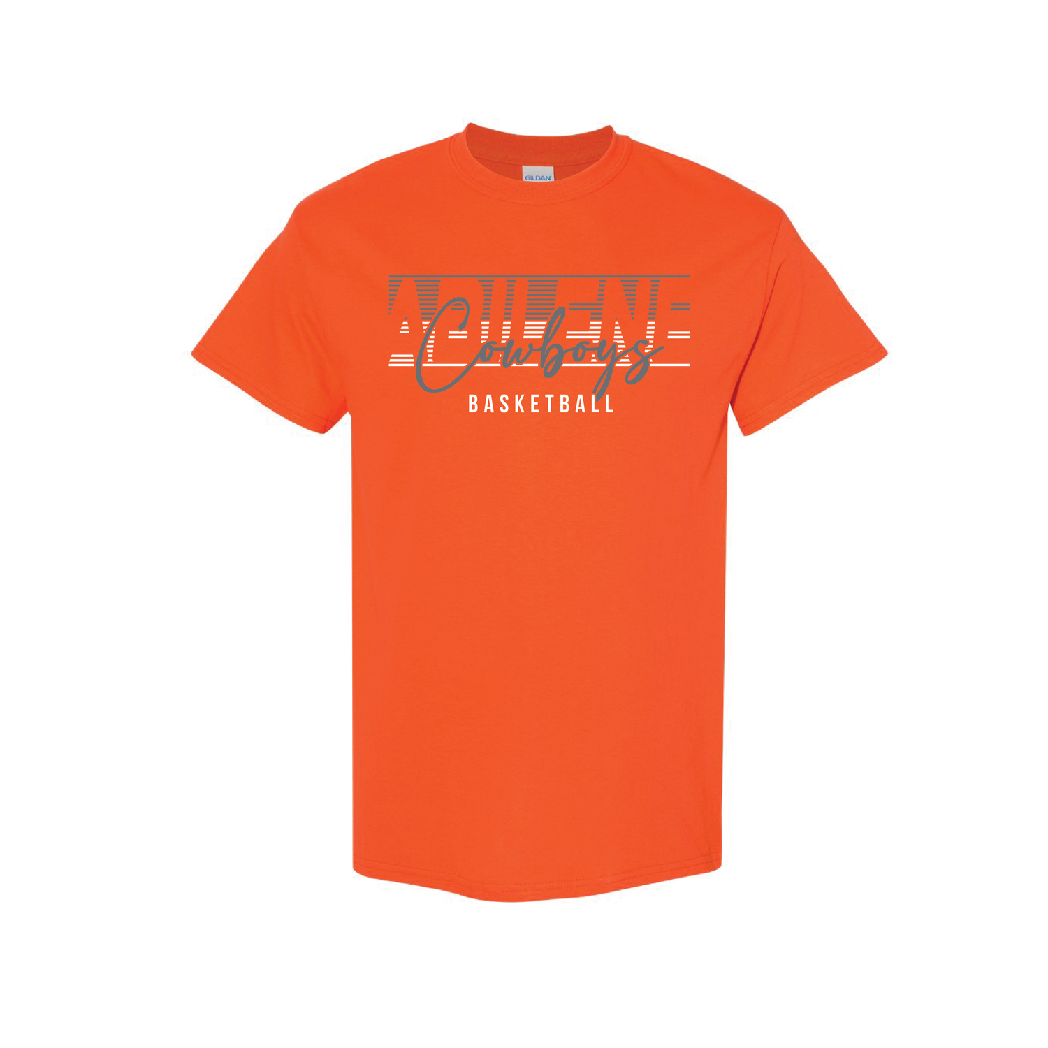 Cowboys Basketball Lines - Orange