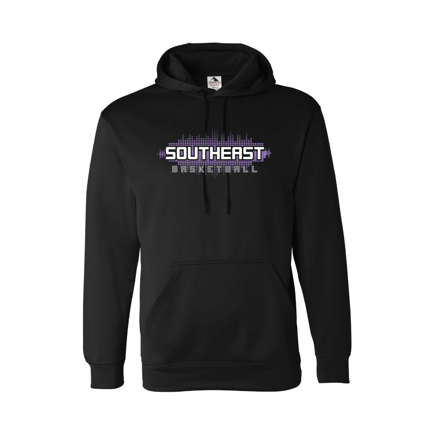 Southeast - Dots BLACK Hoodie Augusta brand 60/40