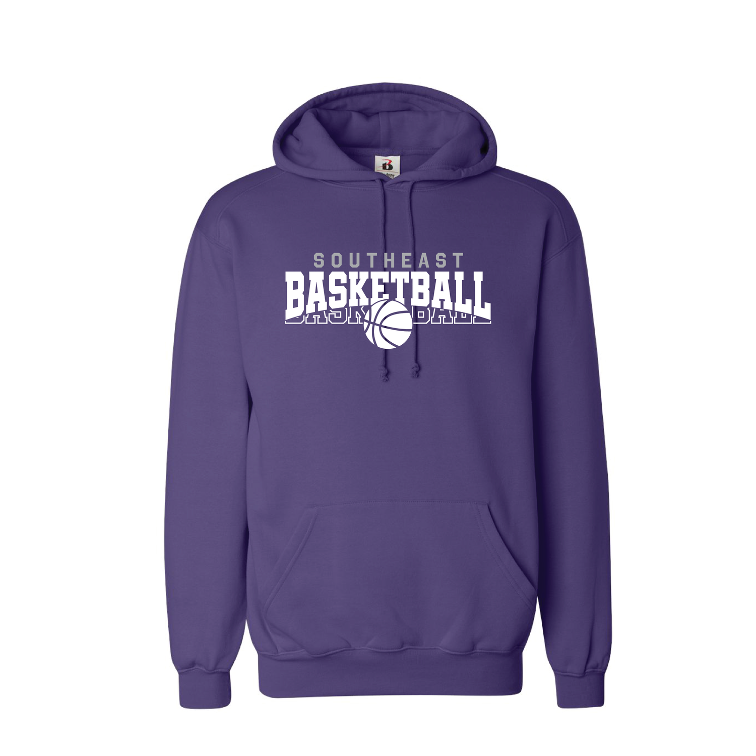 Southeast Basketball Purple Hoodie Gildan 50/50