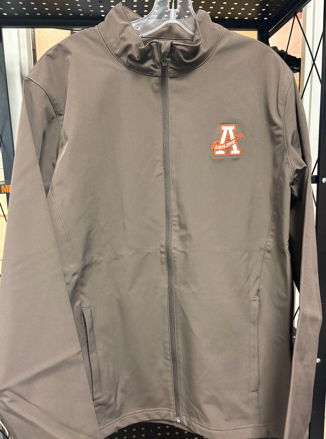 A Logo Brown Softshell Jacket