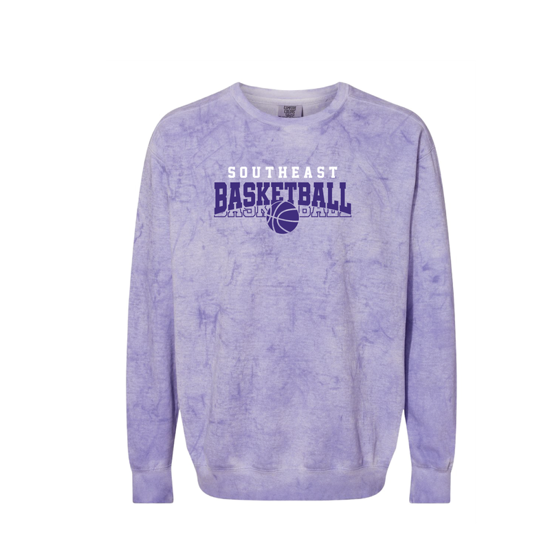 Southeast Basketball  Sweatshirt - Comfort Colors Color Blast ITEM 1545