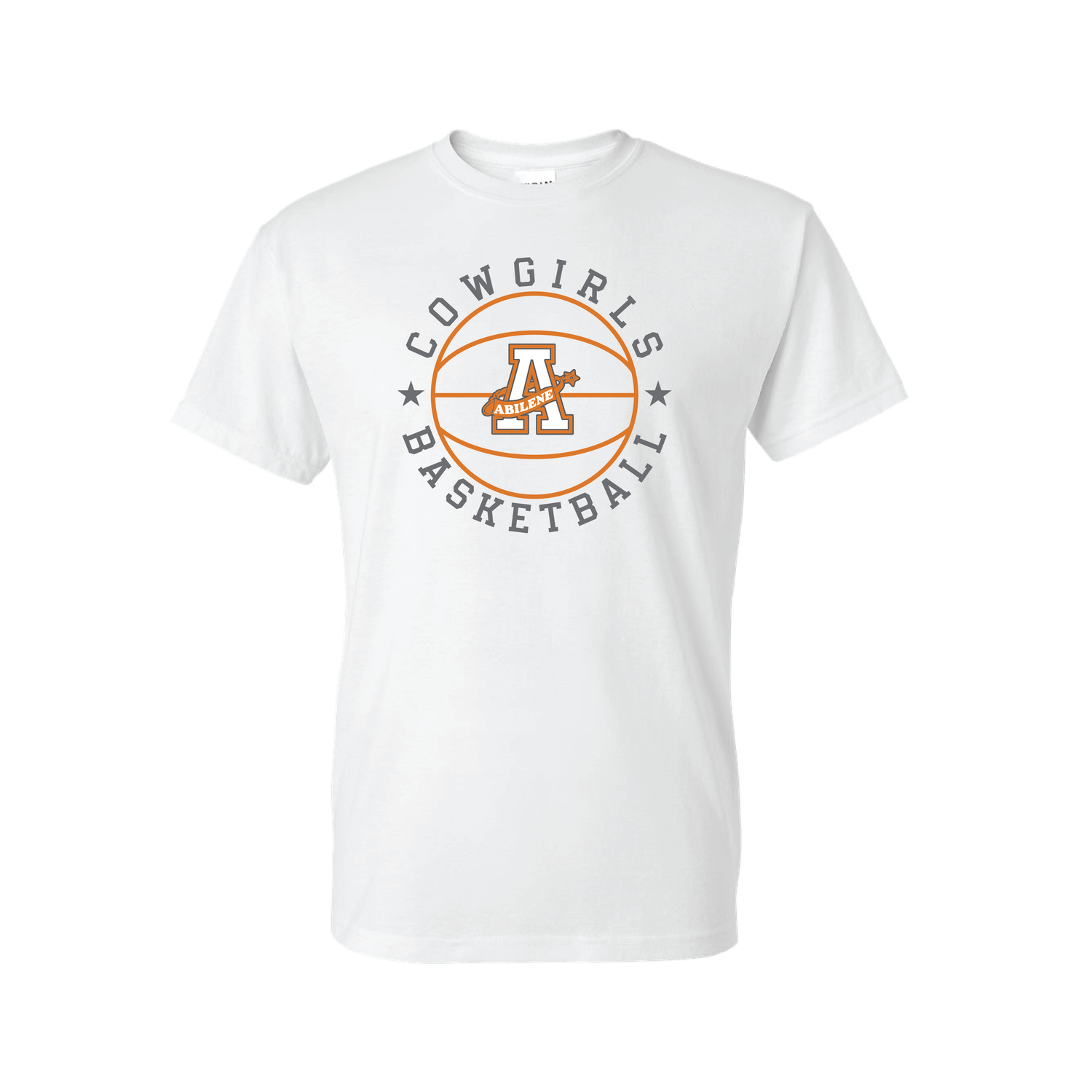 AHS Cowgirl Basketball T-Shirt White -Bella Canvas