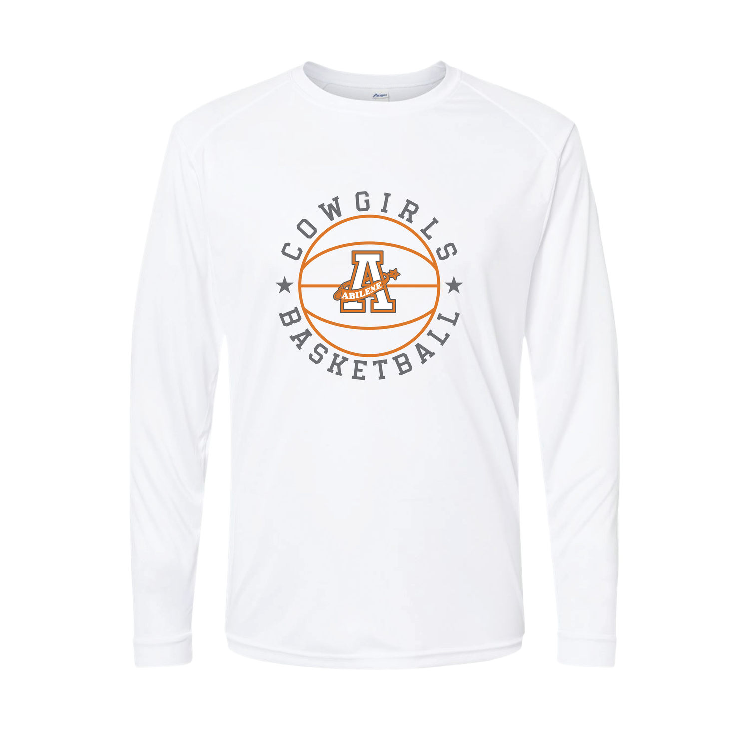 AHS Cowgirl Basketball long Sleeve White - Performance