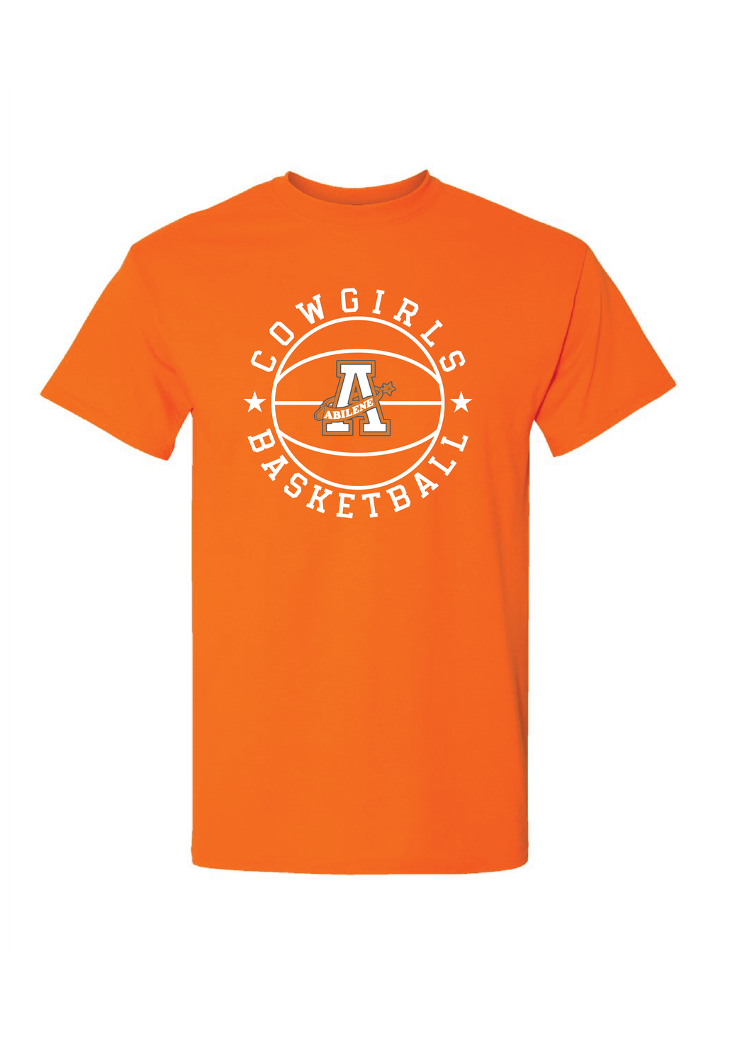 AHS Cowgirl Basketball T-Shirt Orange - Gildan