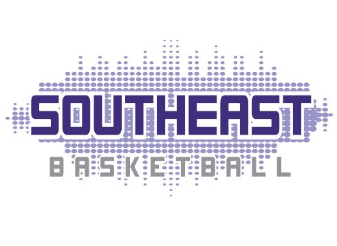 Southeast Dots Tshirt White - PURPLE CENTER