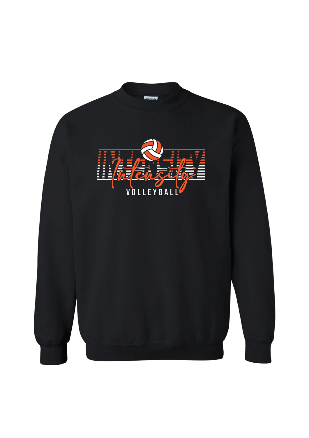 Black Intensity Volleyball Sweatshirt