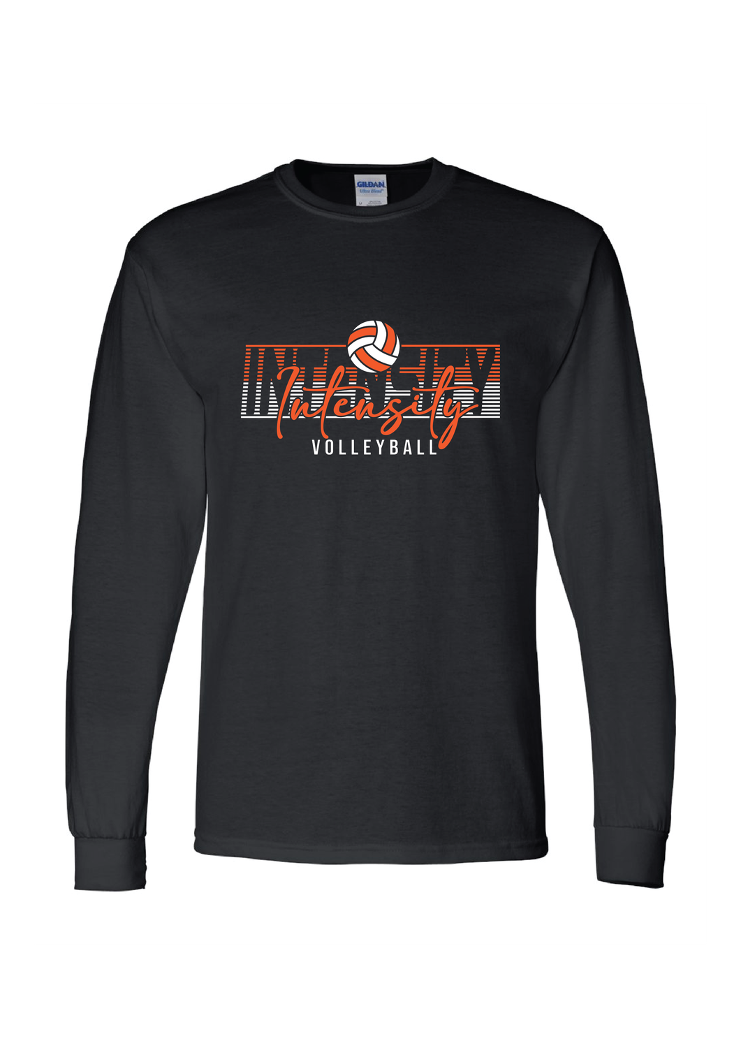 Black Intensity Volleyball Long Sleeve