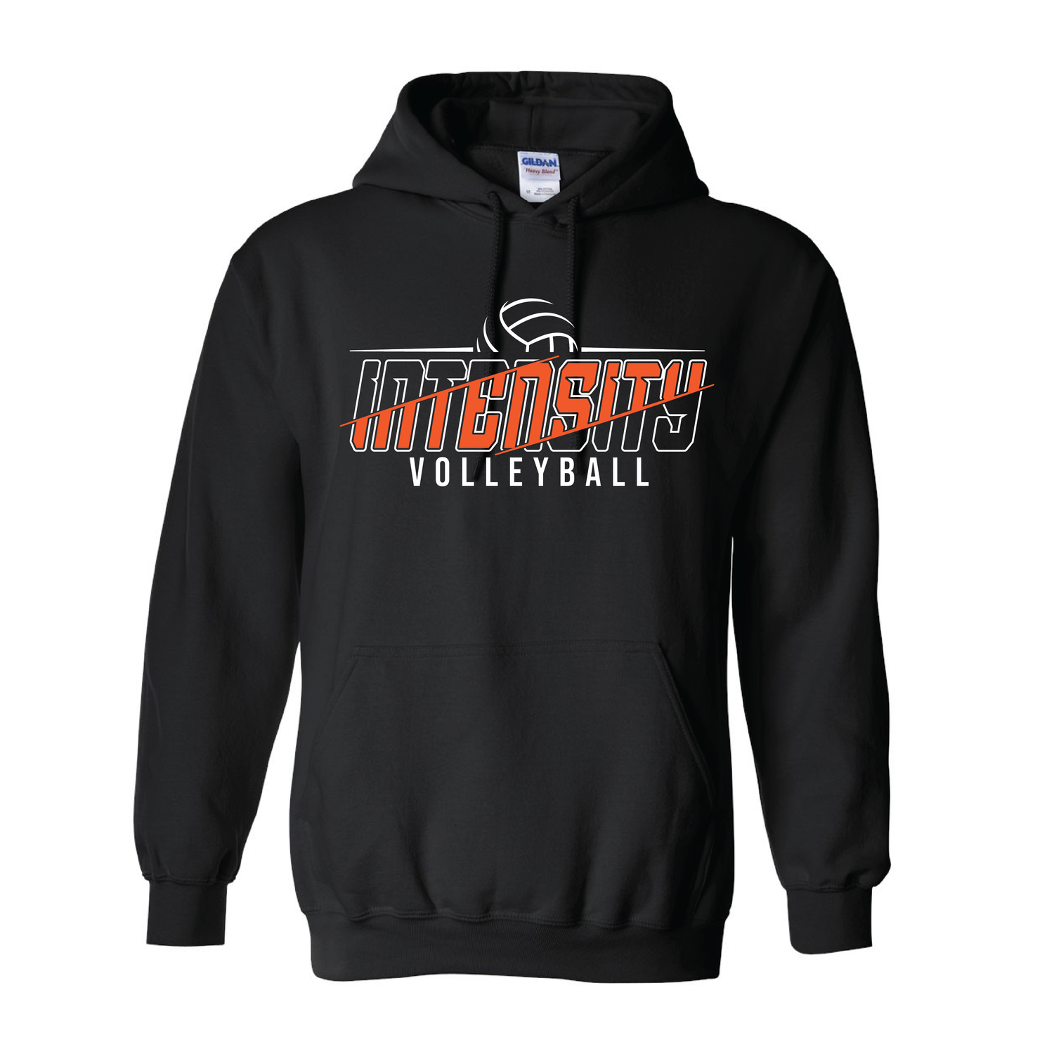Intensity Volleyball Black Hoodie 2