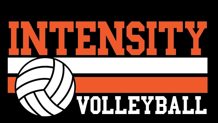 Intensity Volleyball BLACK Hoodie Block Design Item 18500