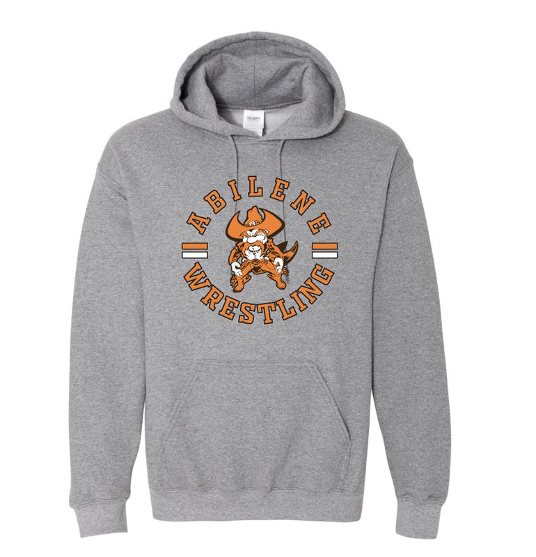 Circle Wrestling Logo Hoodie