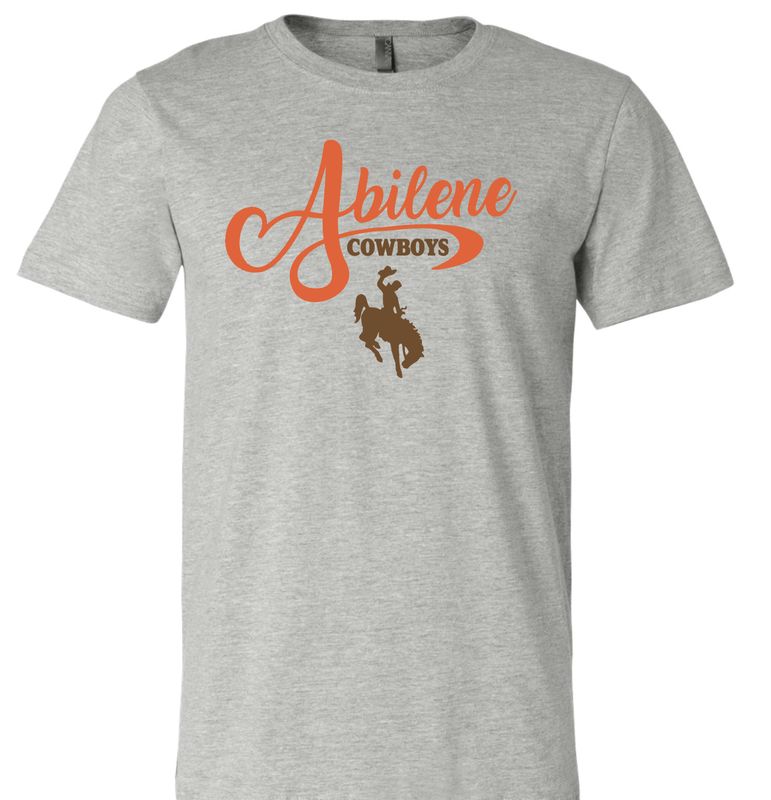 Abilene Script Cowboys Bucking (DTF)