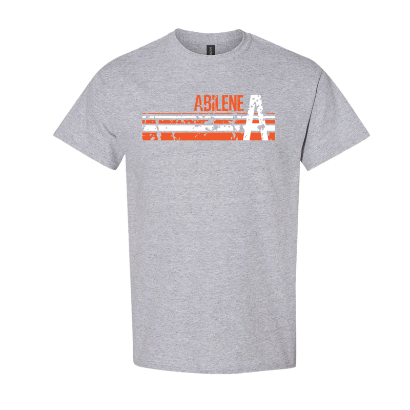 ABILENE LINES - TSHIRT - Sport Grey 8000