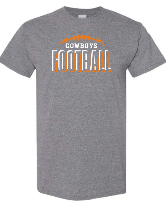 COWBOYS FOOTBALL  - TSHIRT, LS, CREW, HOODIE