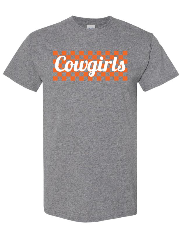 Checkered - Cowgirls - Fan Shirt - DTF