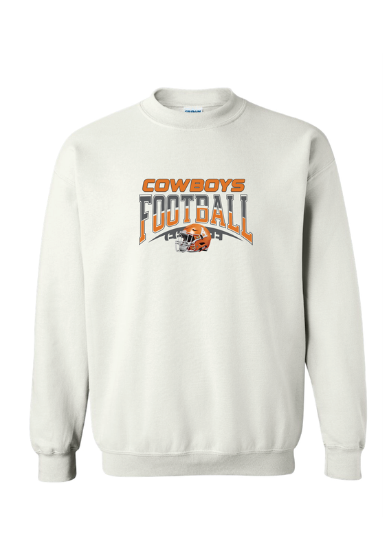 COWBOYS FOOTBALL - WHITE SWEATSHIRT 18000