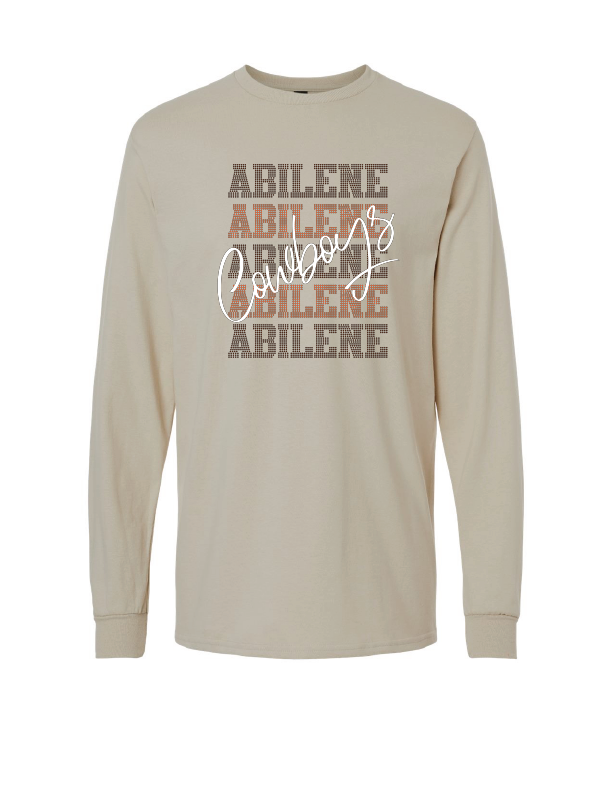 ABILENE COWBOYS DOTS LONGSLEEVE 2400