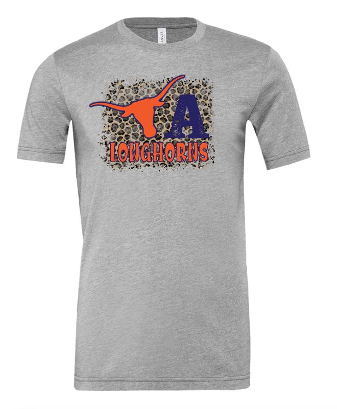 LONGHORNS LEOPARD A TSHIRT - SUBLIMATION