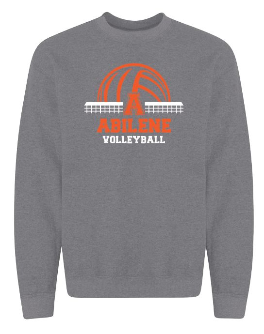 Volleyball Sweatshirt Heather Graphite 18000