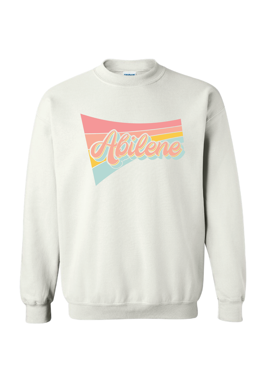 ABILENE RETRO SWEATSHIRT WHITE 18000