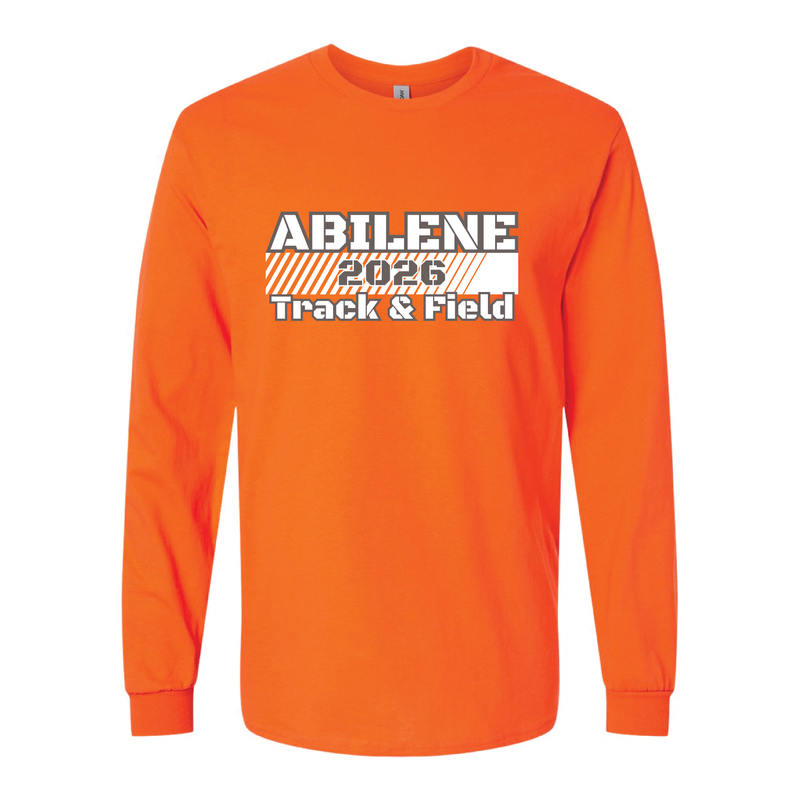 Orange Long Sleeve Track