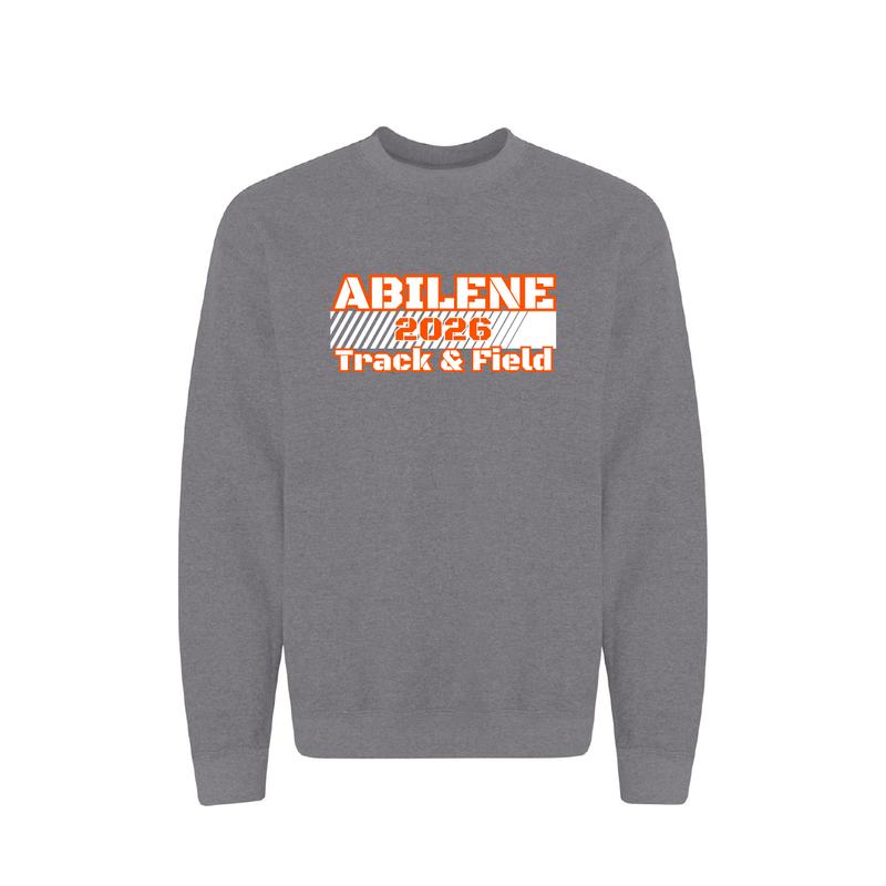 Heather Graphite Crewneck Track